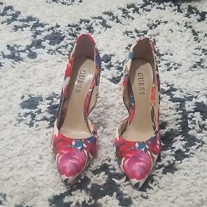 Guess Floral Heels